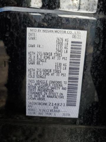 2022 NISSAN PATHFINDER - 5N1DR3BCXNC214821