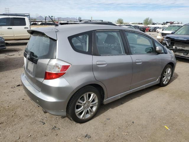 HONDA FIT SPORT 2009 silver  gas JHMGE87499S024627 photo #4