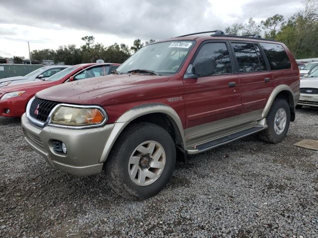 MITSUBISHI MONTERO SP 2000 burgundy  gas JA4LS31H1YP036709 photo #1