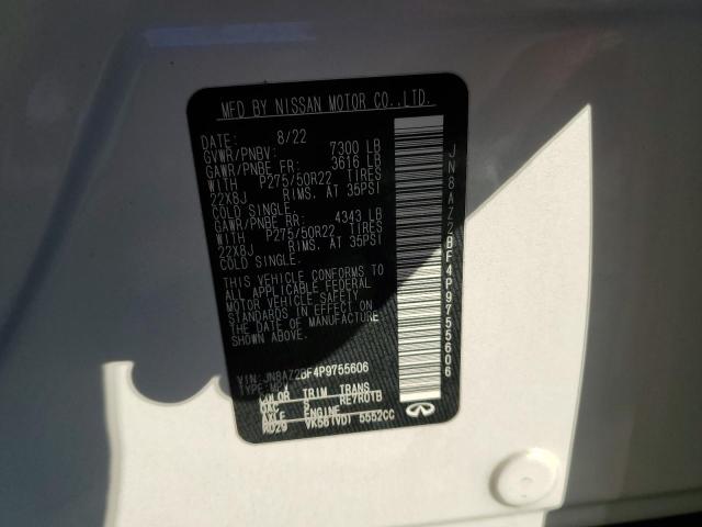 2023 INFINITI QX80 SENSO JN8AZ2BF4P9755606
