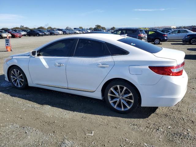 HYUNDAI AZERA 2015 white sedan 4d gas KMHFG4JG1FA472859 photo #3