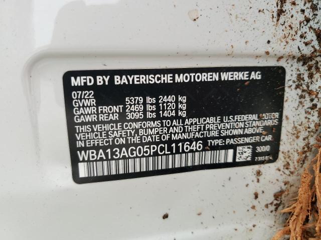 VIN WBA13AG05PCL11646 2023 BMW 5 SERIES no.12