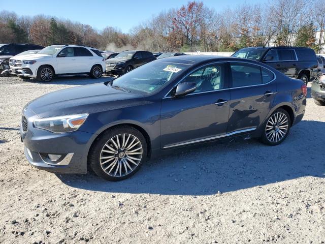 KIA CADENZA PR 2014 blue  gas KNALN4D70E5123351 photo #1