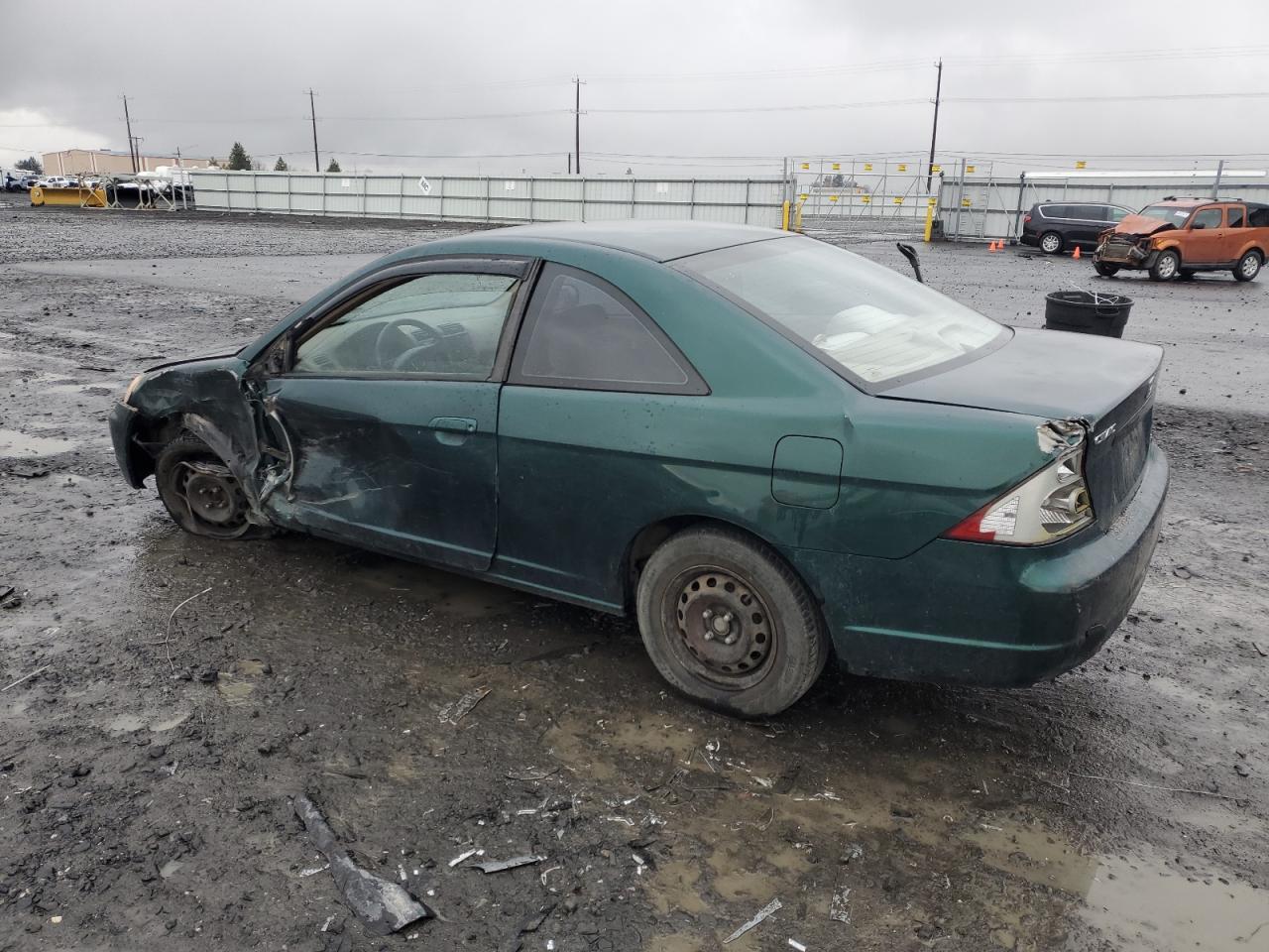 Lot #3038068204 2002 HONDA CIVIC LX