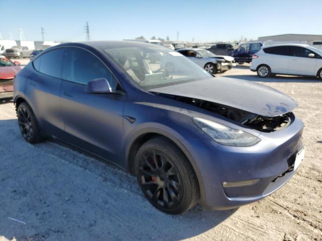 VIN 7SAYGDEE5NF343232 2022 TESLA MODEL Y no.4