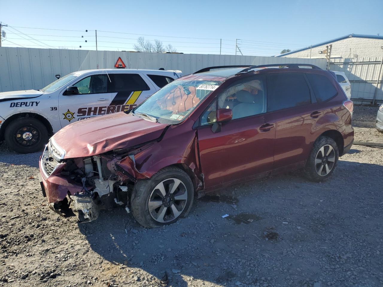 Lot #3033080994 2017 SUBARU FORESTER 2