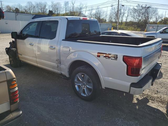 FORD F150 SUPER 2018 white  diesel 1FTFW1E19JFE25490 photo #3