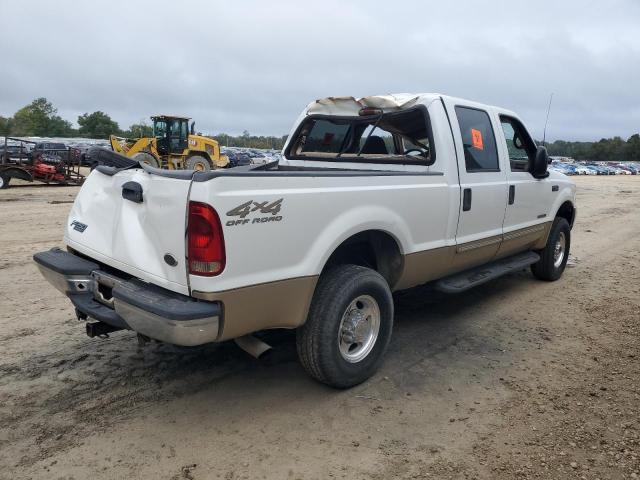 FORD F250 SUPER 2000 white crew pic diesel 1FTNW21F5YEB76270 photo #4