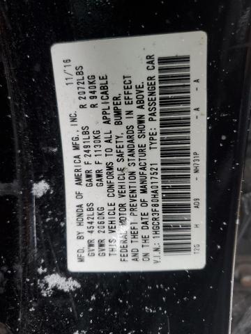 2017 HONDA ACCORD EXL - 1HGCR3F80HA017521