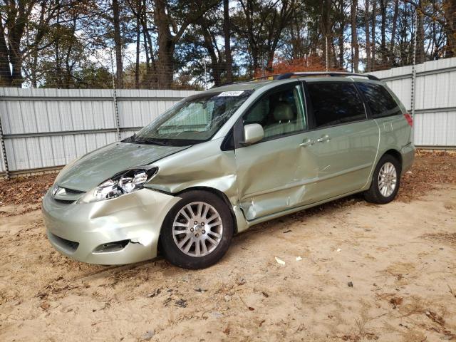 TOYOTA SIENNA XLE 2008 green  gas 5TDZK22C98S159760 photo #1