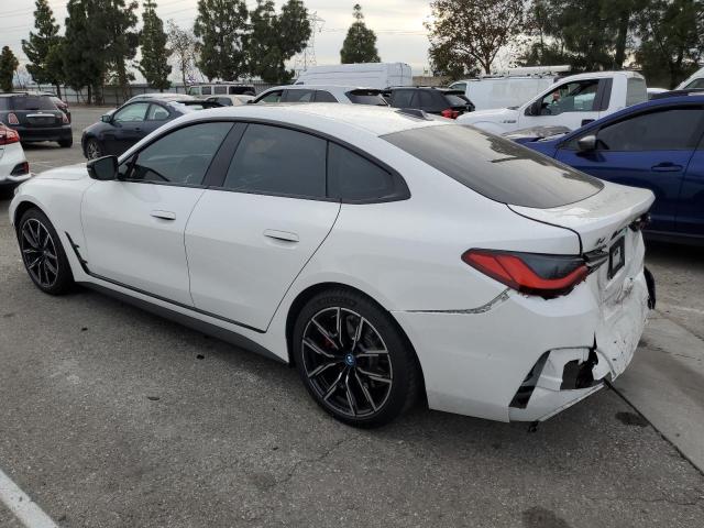 BMW I4 M50 2024 white  electric WBY33AW05RFS60128 photo #3