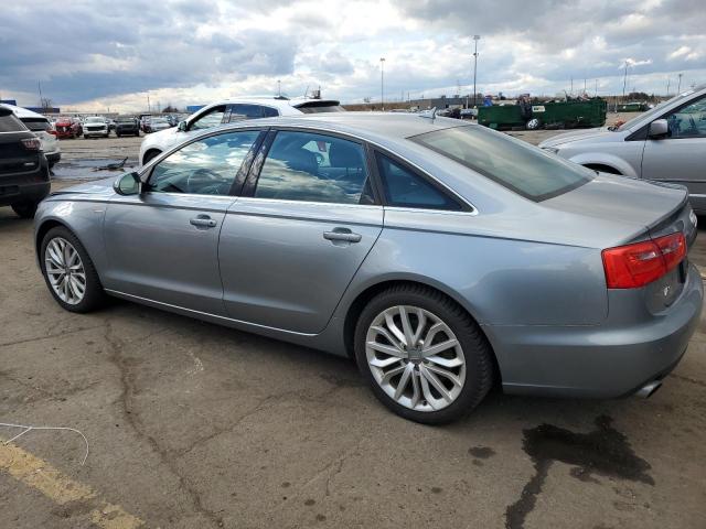 AUDI A6 PREMIUM 2014 silver  gas WAUFGAFC1EN034310 photo #3