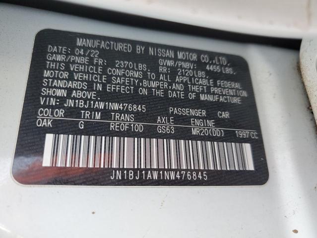 VIN JN1BJ1AW1NW476845 2022 NISSAN ROGUE no.13