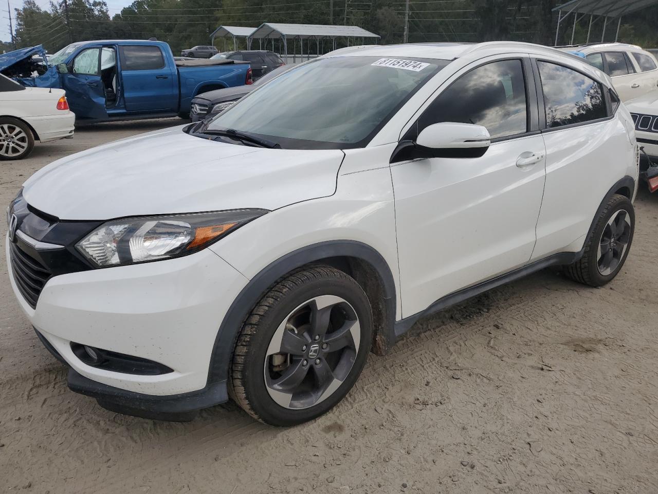 Lot #3008951542 2018 HONDA HR-V EXL