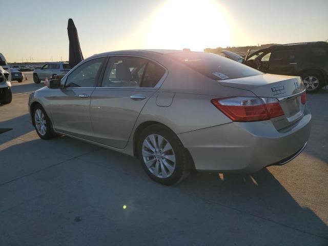 HONDA ACCORD EXL 2014 tan  gas 1HGCR2F86EA143906 photo #3