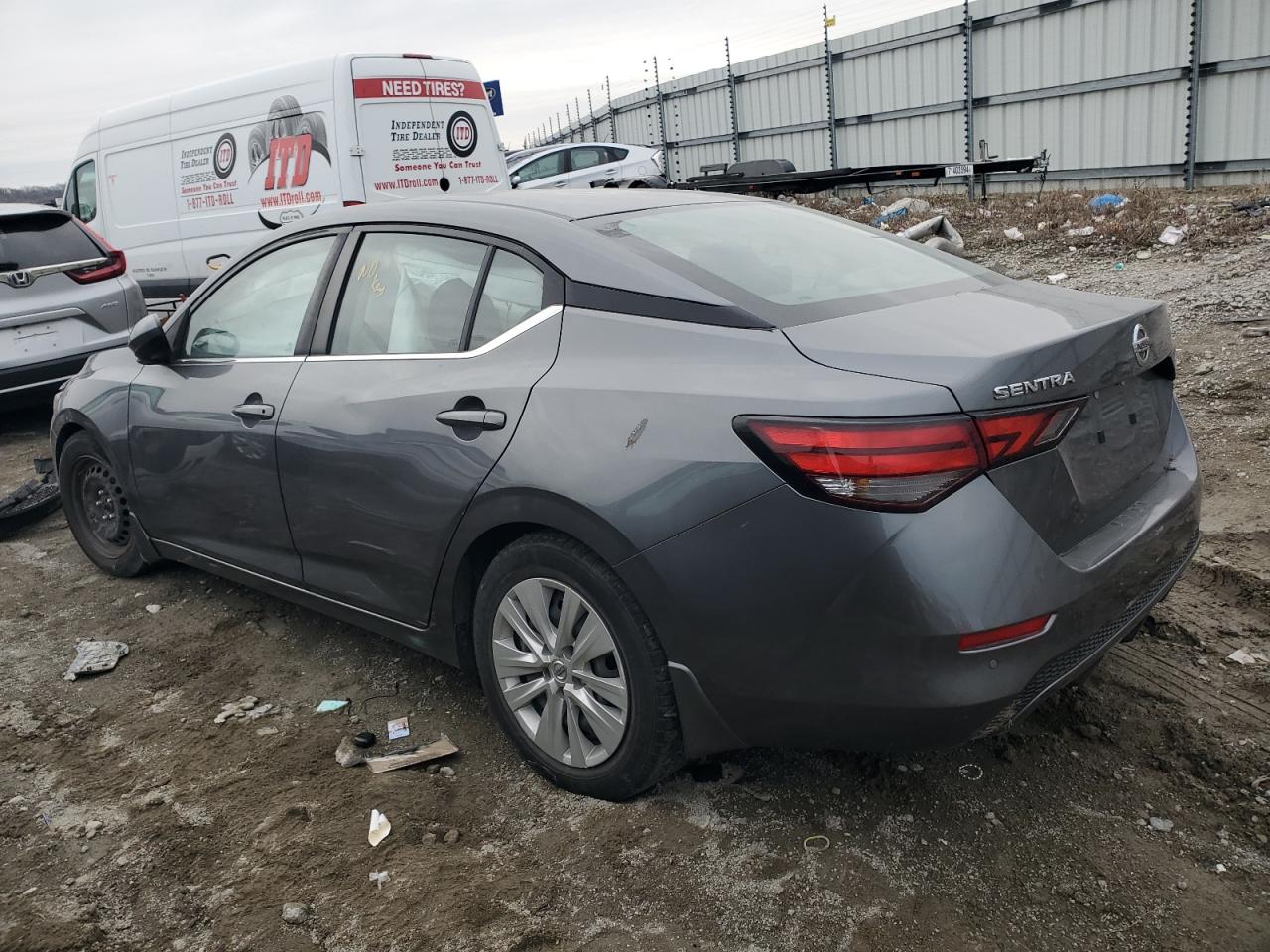 Lot #3020196597 2021 NISSAN SENTRA S