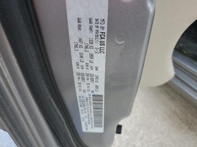 2016 DODGE GRAND CARA - 2C4RDGCG0GR317760