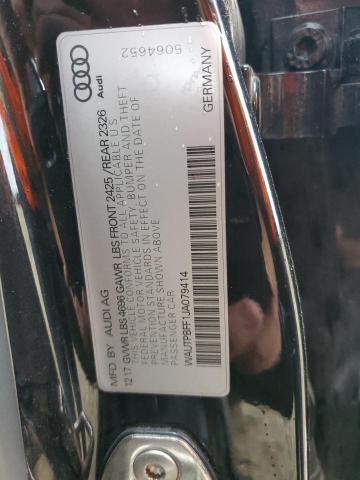 2018 AUDI A3 E-TRON WAUTPBFF1JA079414