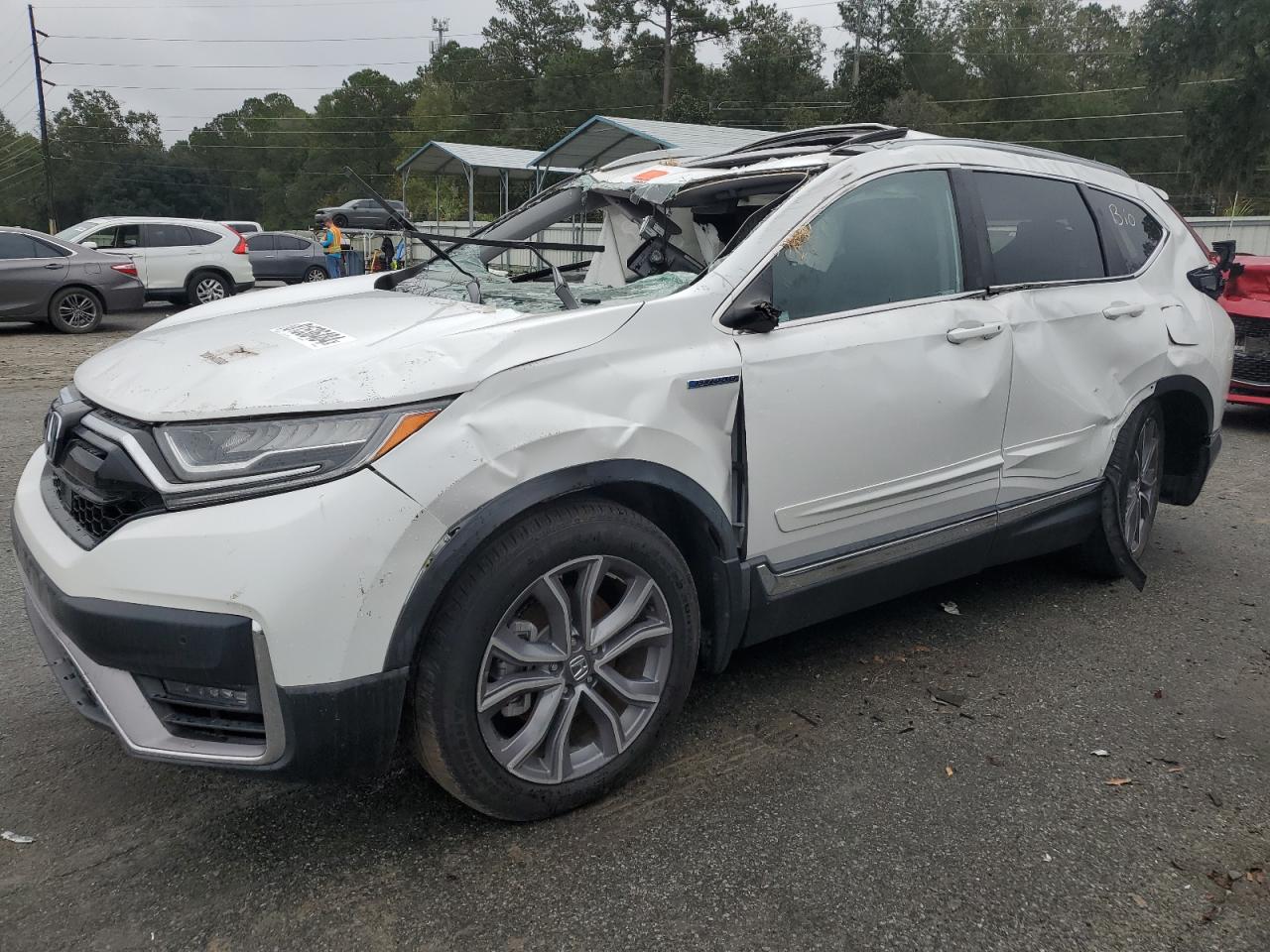 Lot #2991677007 2022 HONDA CR-V TOURI