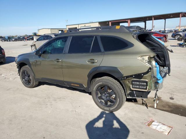 SUBARU OUTBACK WI 2024 green  gas 4S4BTGUD5R3236463 photo #3