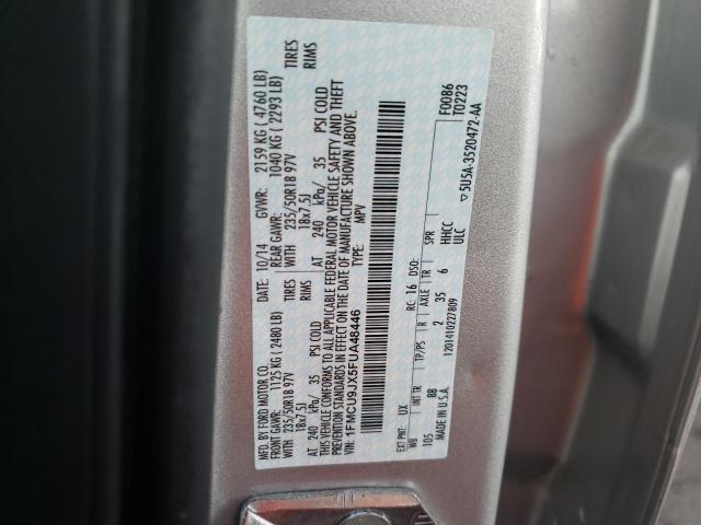 2015 FORD ESCAPE TIT - 1FMCU9JX5FUA48446