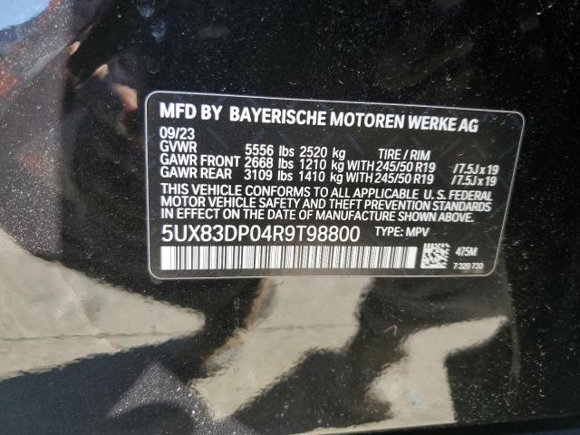 2024 BMW X3 M40I - 5UX83DP04R9T98800