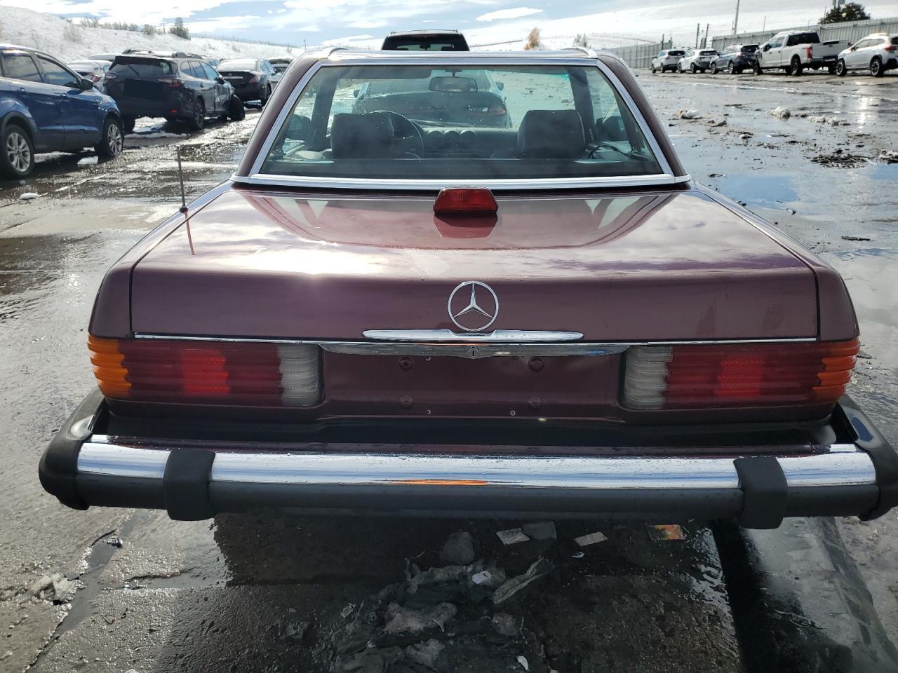 Lot #2974841252 1986 MERCEDES-BENZ 560 SL