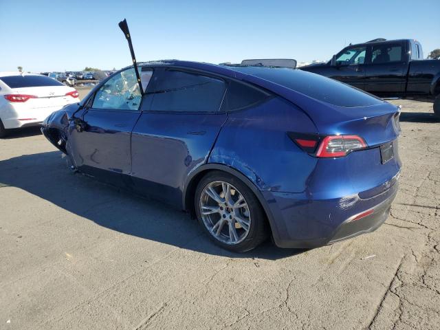 TESLA MODEL Y 2023 blue  electric 7SAYGDEE7PF817135 photo #3