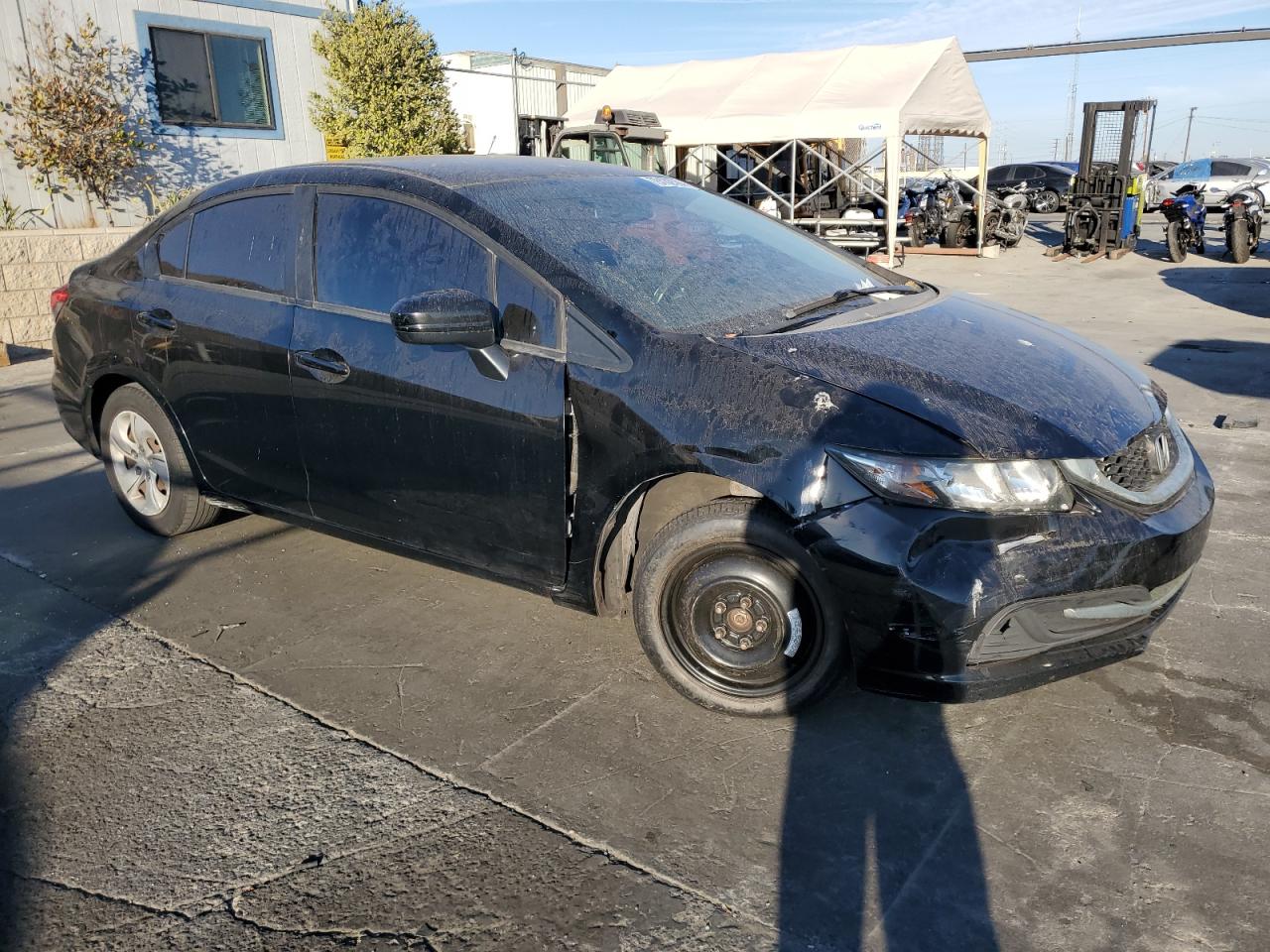 Lot #3026279257 2014 HONDA CIVIC LX