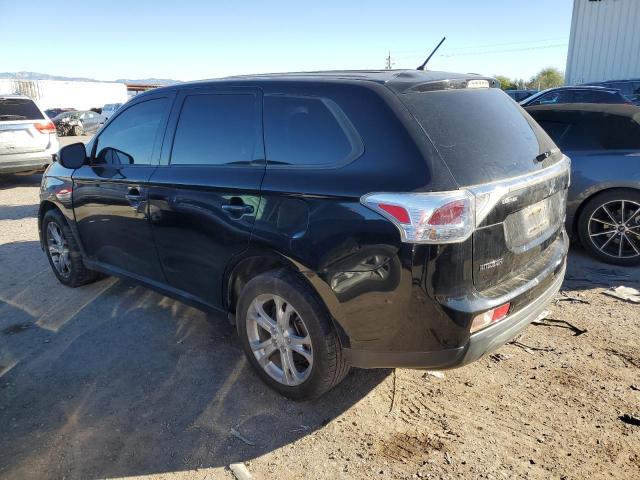 MITSUBISHI OUTLANDER 2014 black  gas JA4AZ3A39EZ015582 photo #3