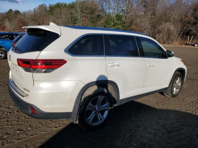 TOYOTA HIGHLANDER 2019 white  gas 5TDJZRFH8KS614421 photo #4