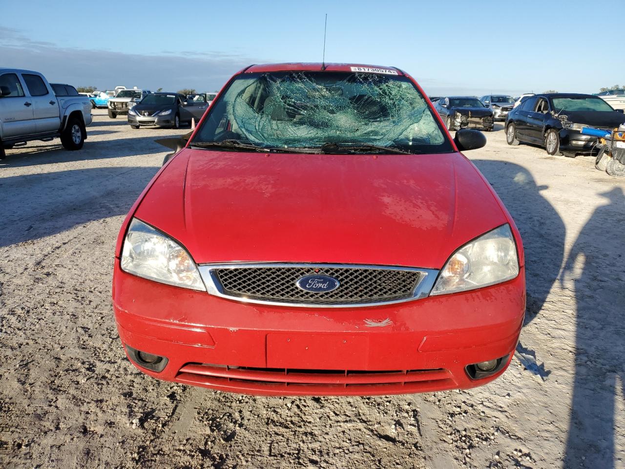 Lot #3024514373 2006 FORD FOCUS ZX4