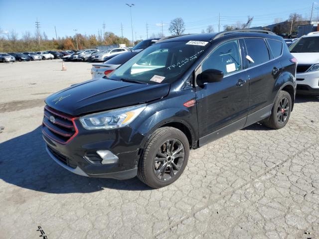 FORD ESCAPE SE 2017 black 4dr spor gas 1FMCU9G92HUB65414 photo #1