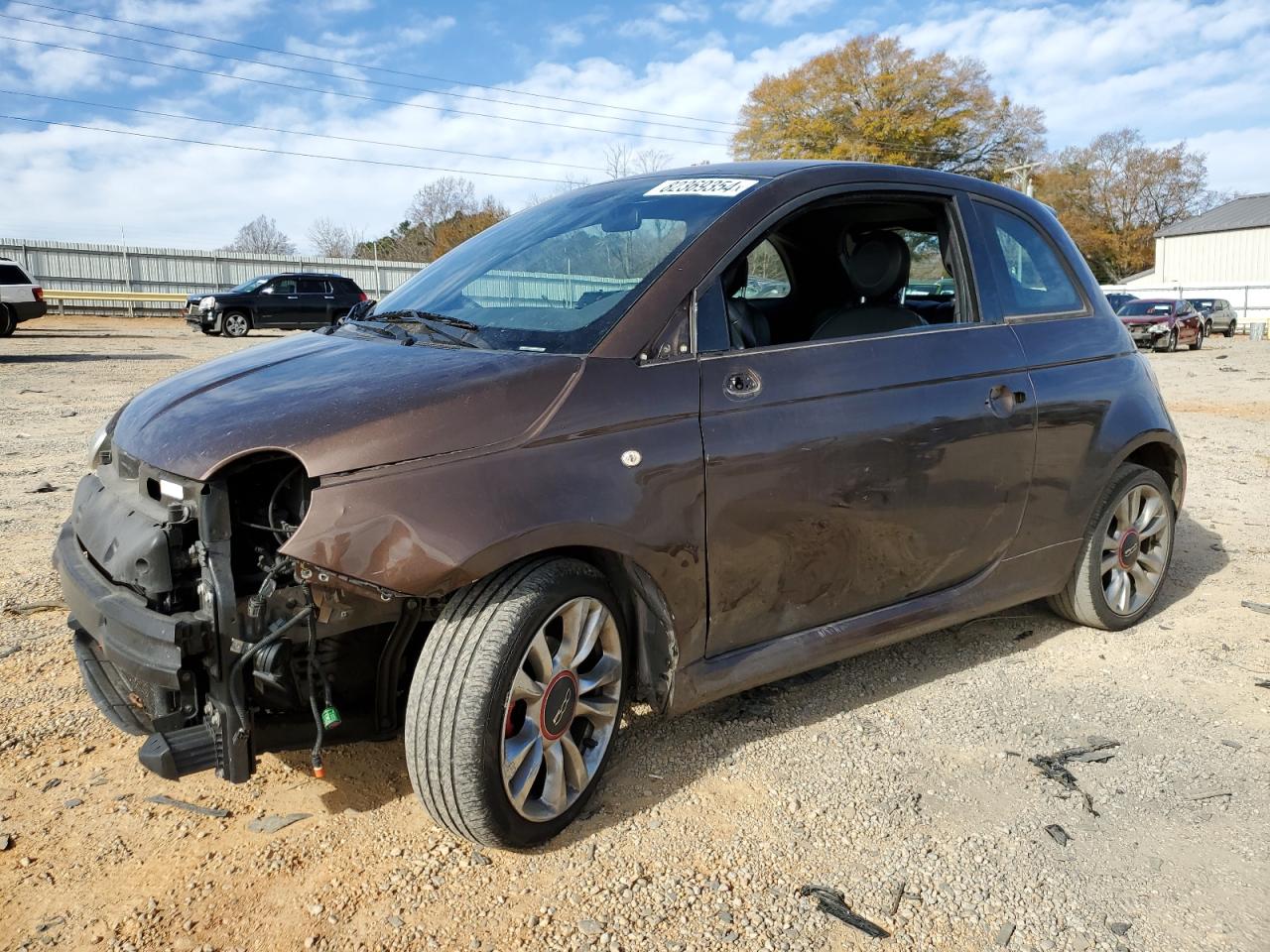 Lot #3037825263 2015 FIAT 500 SPORT