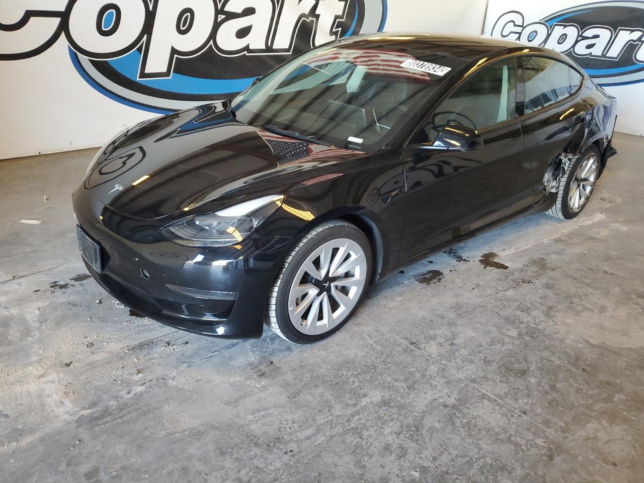 Lot #2991431847 2023 TESLA MODEL 3