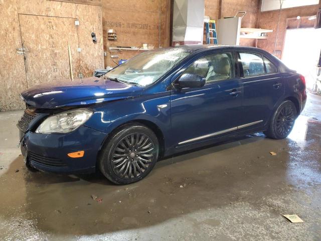 SUZUKI KIZASHI SE 2011 blue  gas JS2RF9A33B6111036 photo #1