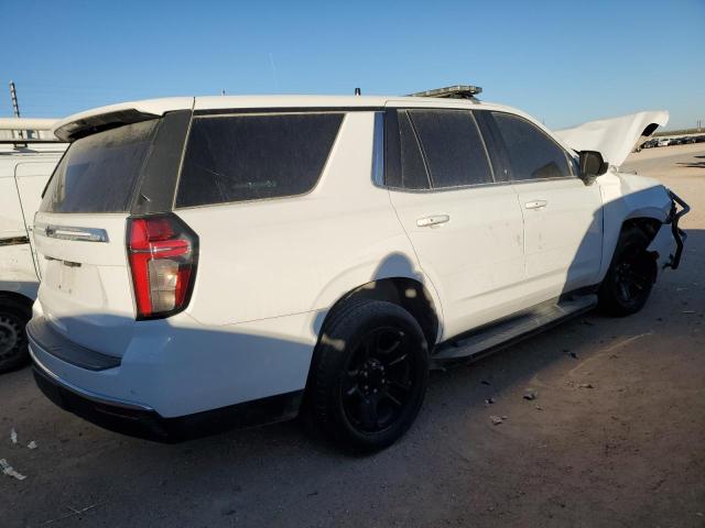 CHEVROLET TAHOE C150 2021 white  gas 1GNSCLED0MR450043 photo #4