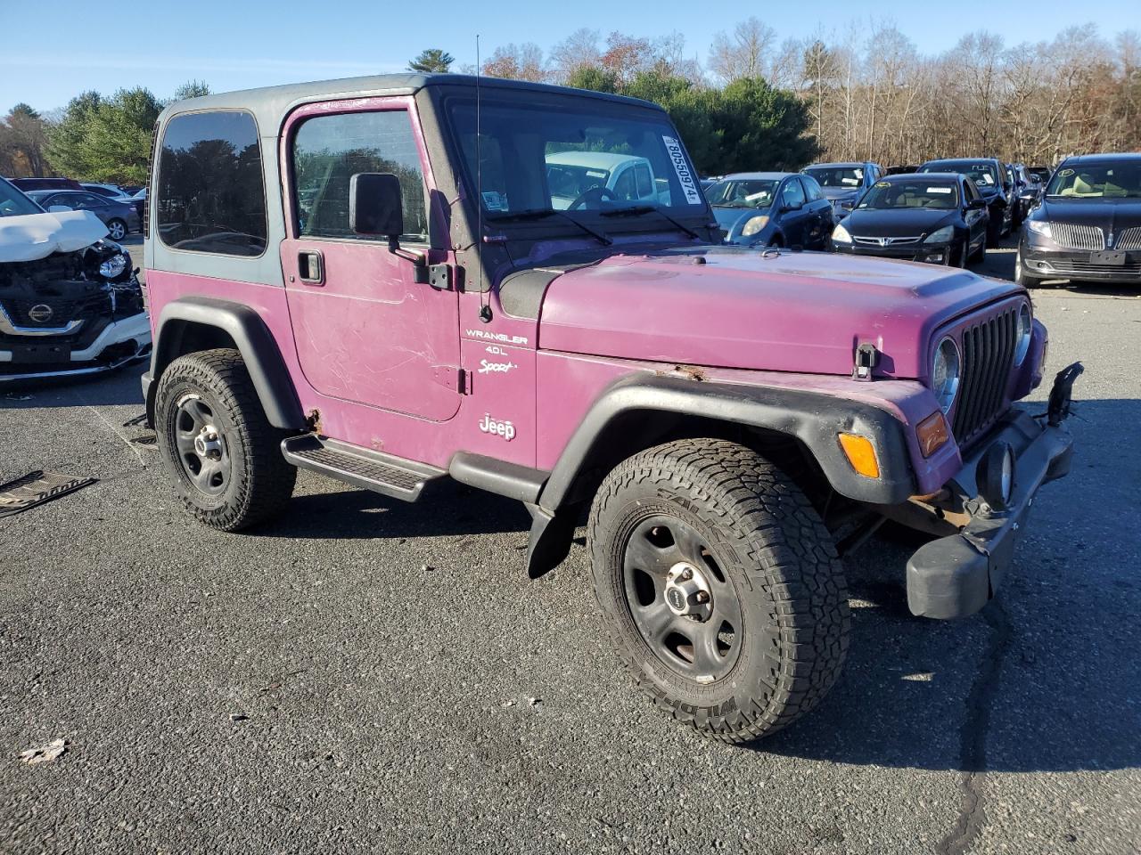 Lot #3006149794 1997 JEEP WRANGLER /