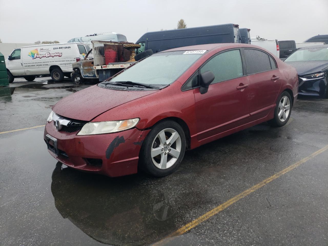 Lot #3009074300 2011 HONDA CIVIC