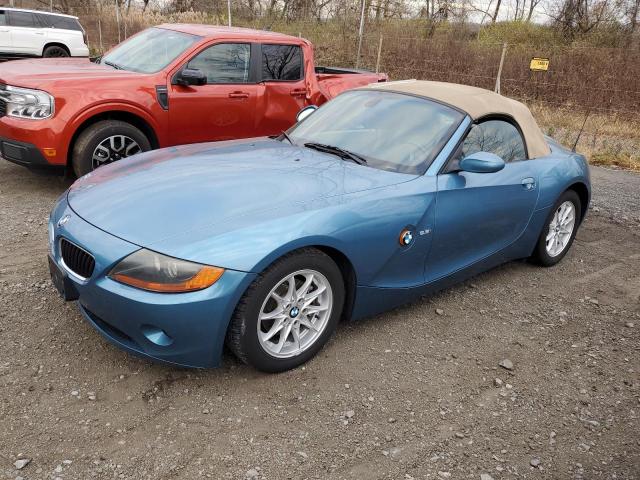 BMW Z4 2.5 2003 turquoise  gas 4USBT33413LS45760 photo #1