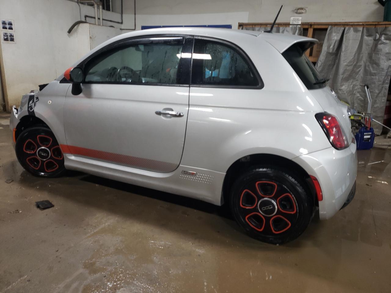 Lot #2994108307 2014 FIAT 500 ELECTR