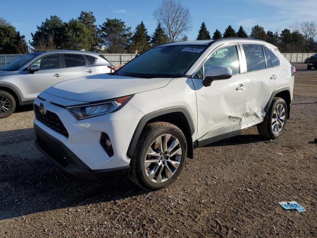 TOYOTA RAV4 XLE P 2019 white  gas 2T3A1RFV2KW044833 photo #1