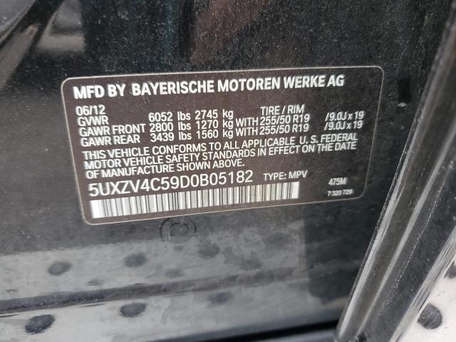 VIN 5UXZV4C59D0B05182 2013 BMW X5 no.13