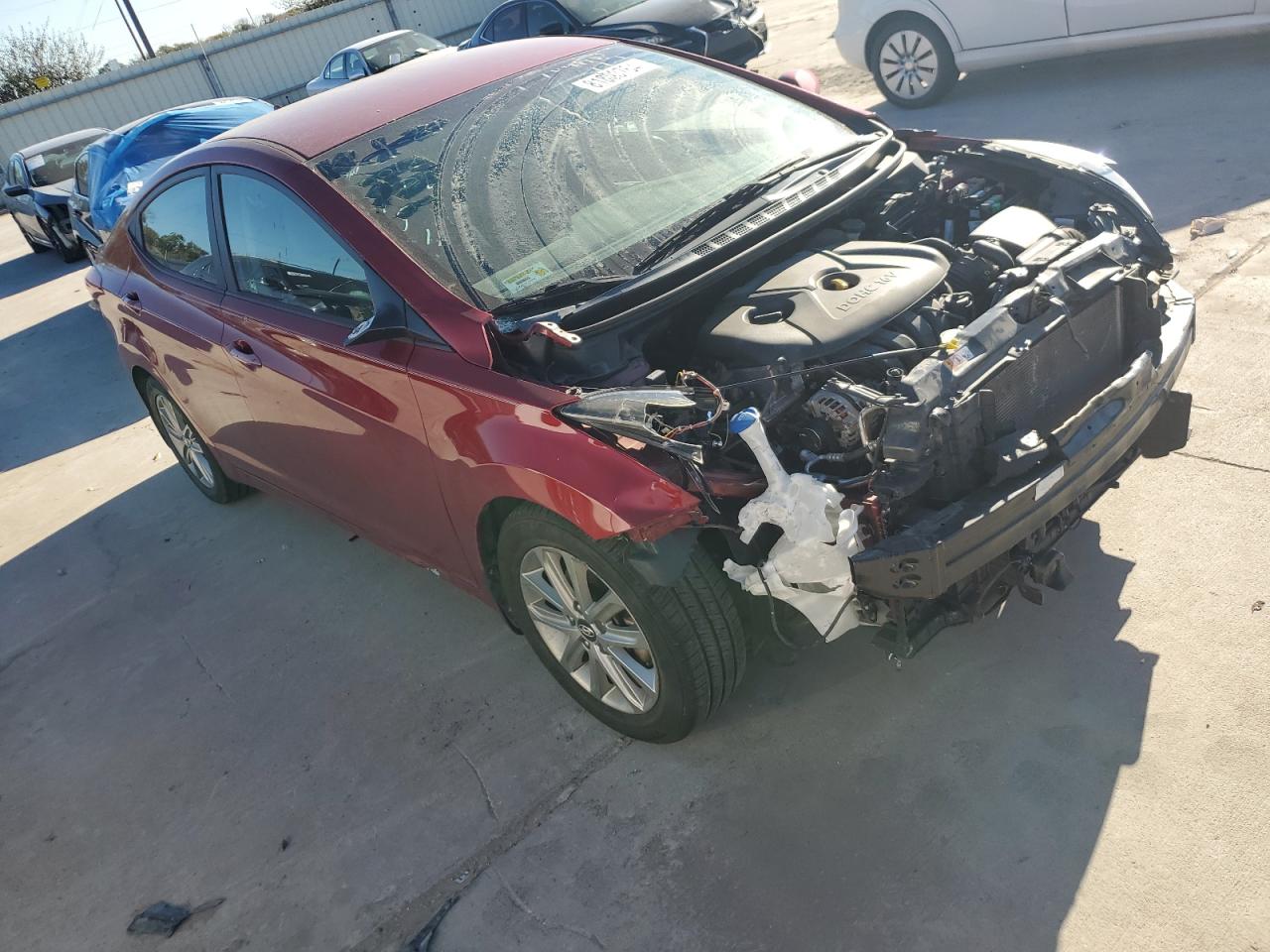 Lot #2996686551 2015 HYUNDAI ELANTRA SE