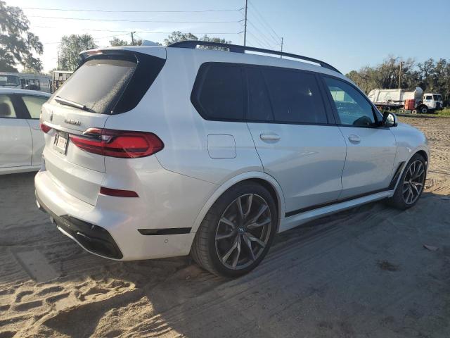 BMW X7 M50I 2021 white  gas 5UXCX6C07M9H08207 photo #4