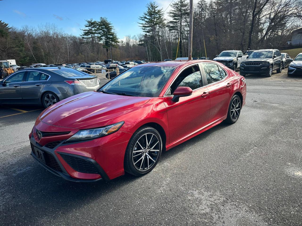 Lot #3020462184 2021 TOYOTA CAMRY SE