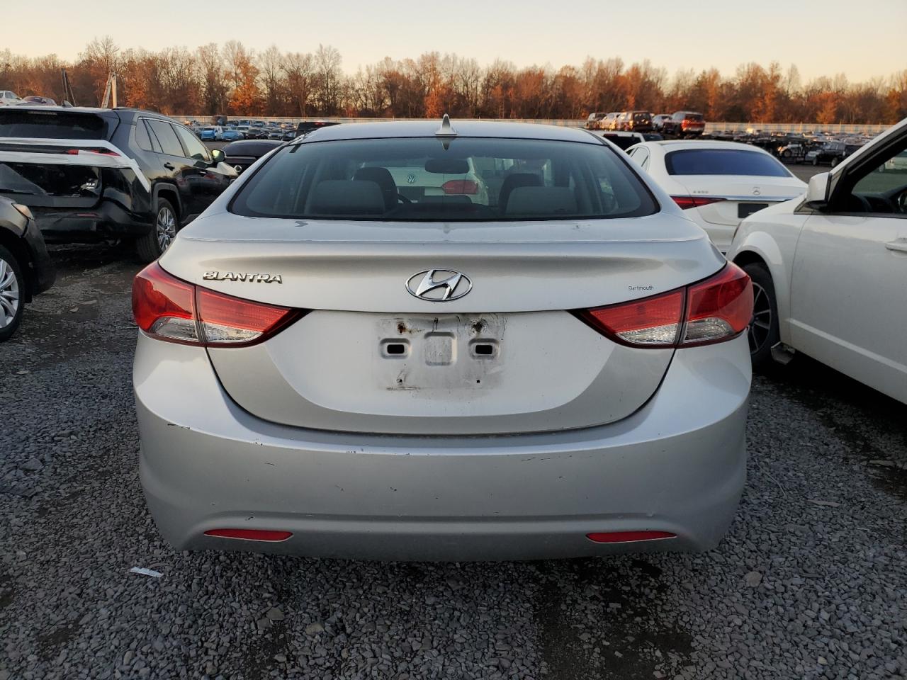 Lot #3034345068 2013 HYUNDAI ELANTRA GL