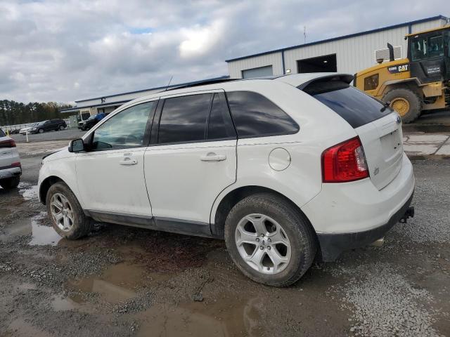 FORD EDGE SEL 2012 white  gas 2FMDK3JC9CBA56149 photo #3