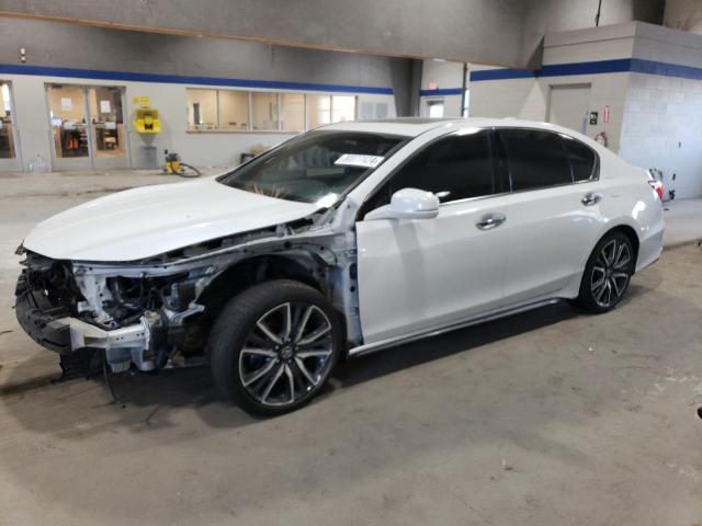 ACURA RLX SPORT 2020 white  hybrid engine JH4KC2F95LC000305 photo #1