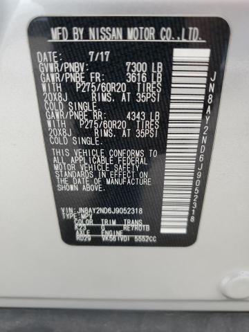 2018 NISSAN ARMADA SV - JN8AY2ND6J9052318